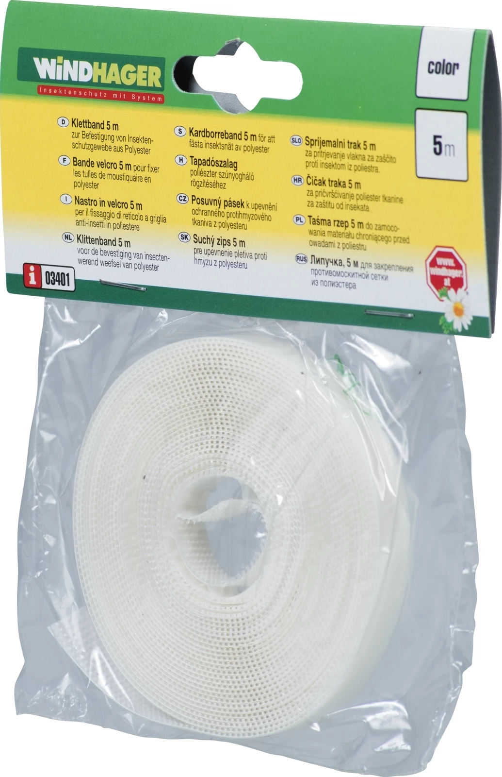 Klettband Fly Stop 5 m