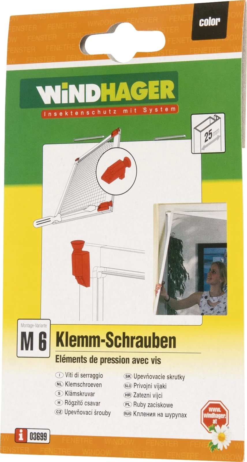 Klemmschrauben Montageset