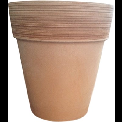 Topf Vaso natur 44 × 40 cm