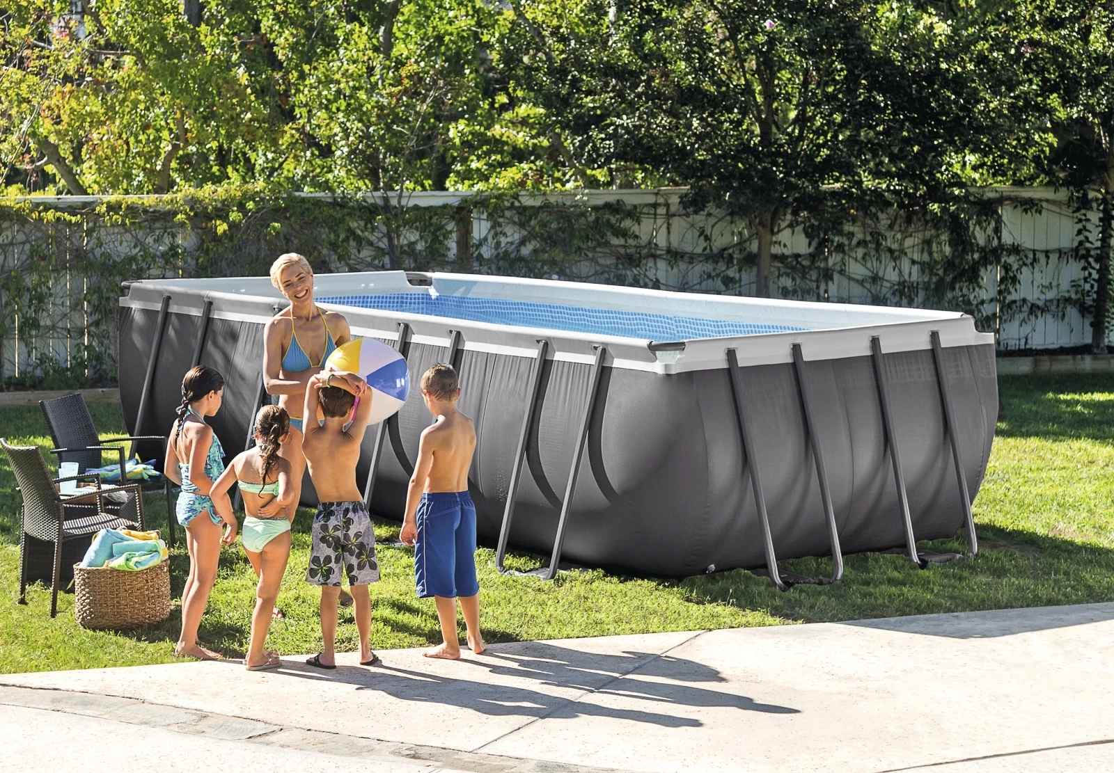 Pool 549 × 274 × 132 cm kaufen Poolbecken LANDI