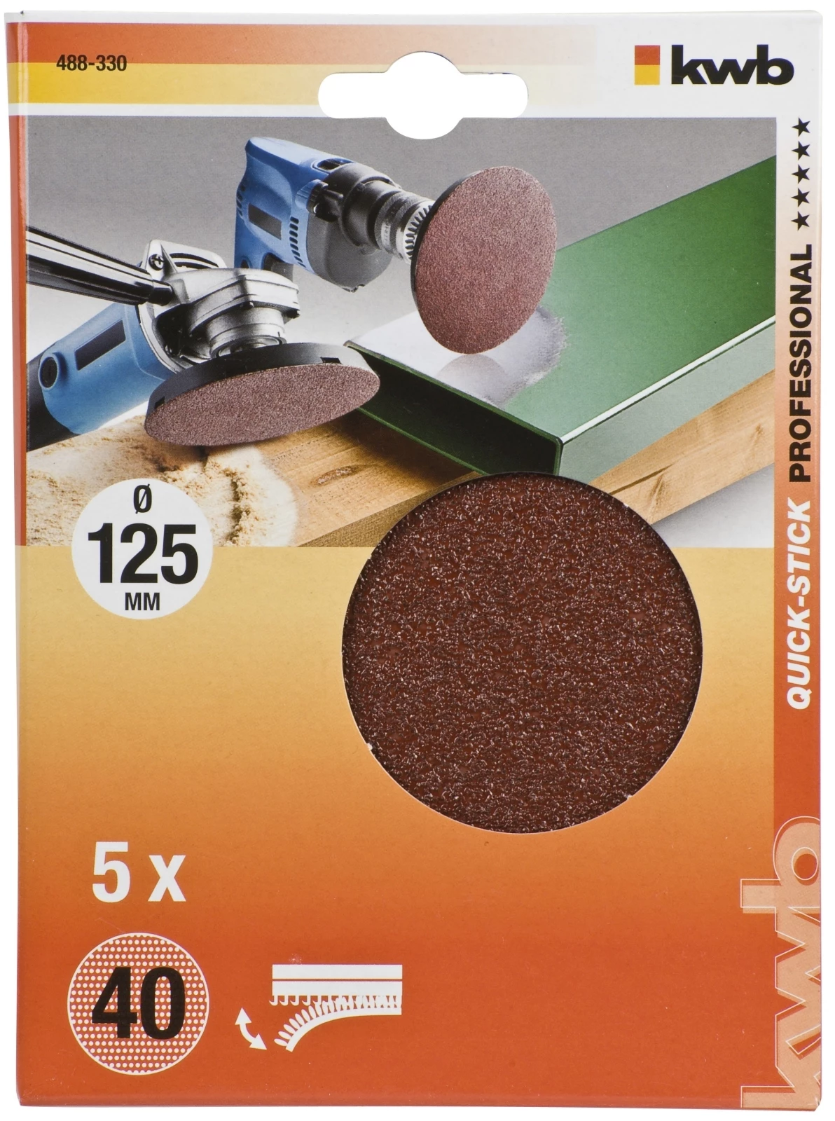 Haftschleifscheiben K40