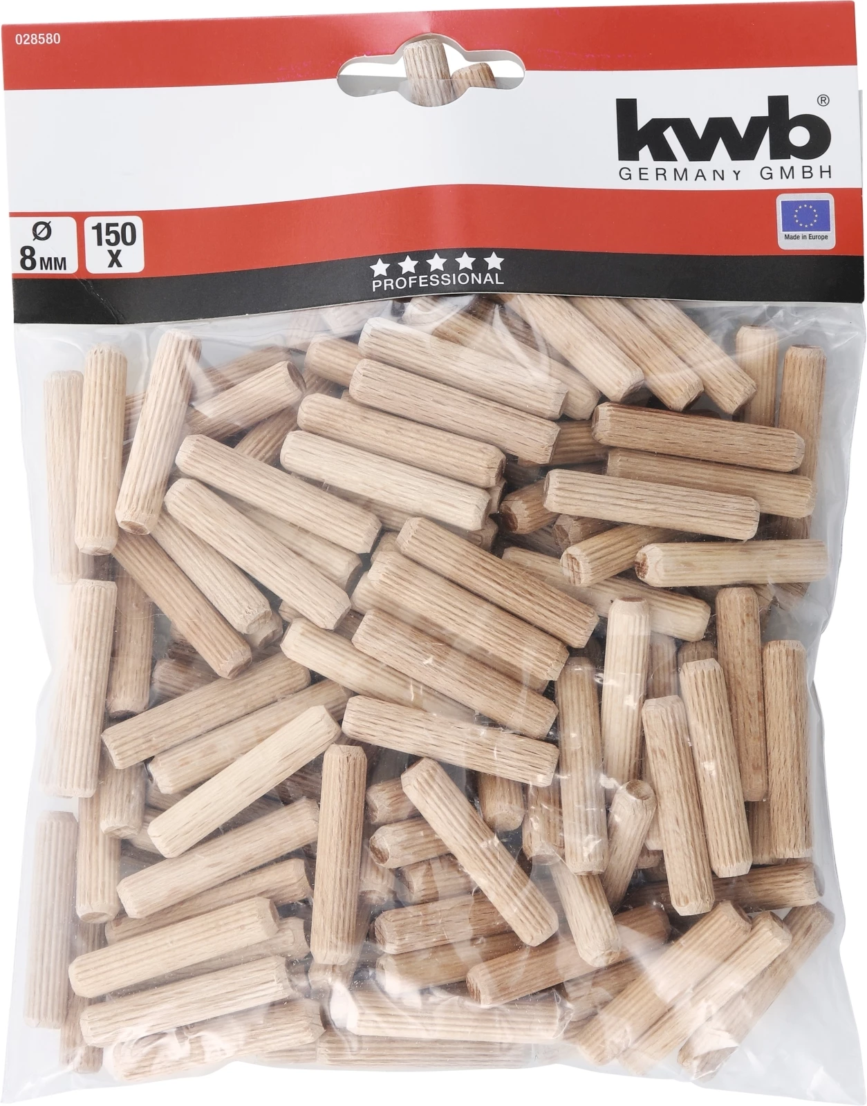 Holzdübel 8 × 40 mm