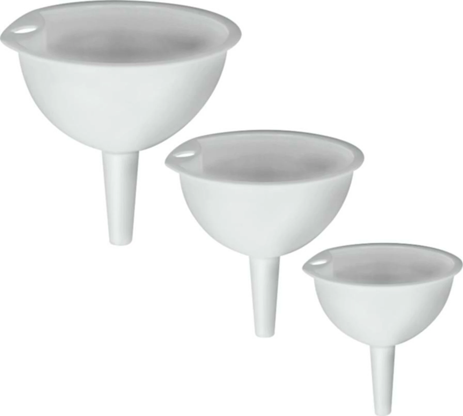 Trichter Kunststoff 3 Stück