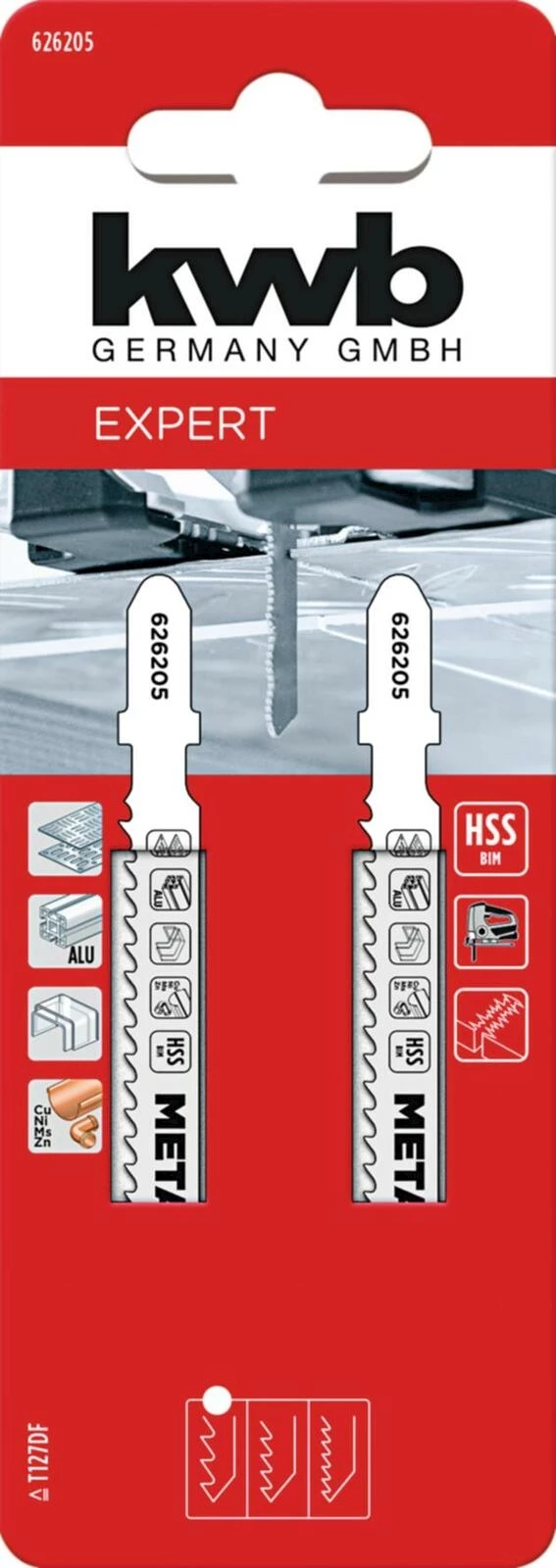 Stichsägeblatt Metall HSS grob