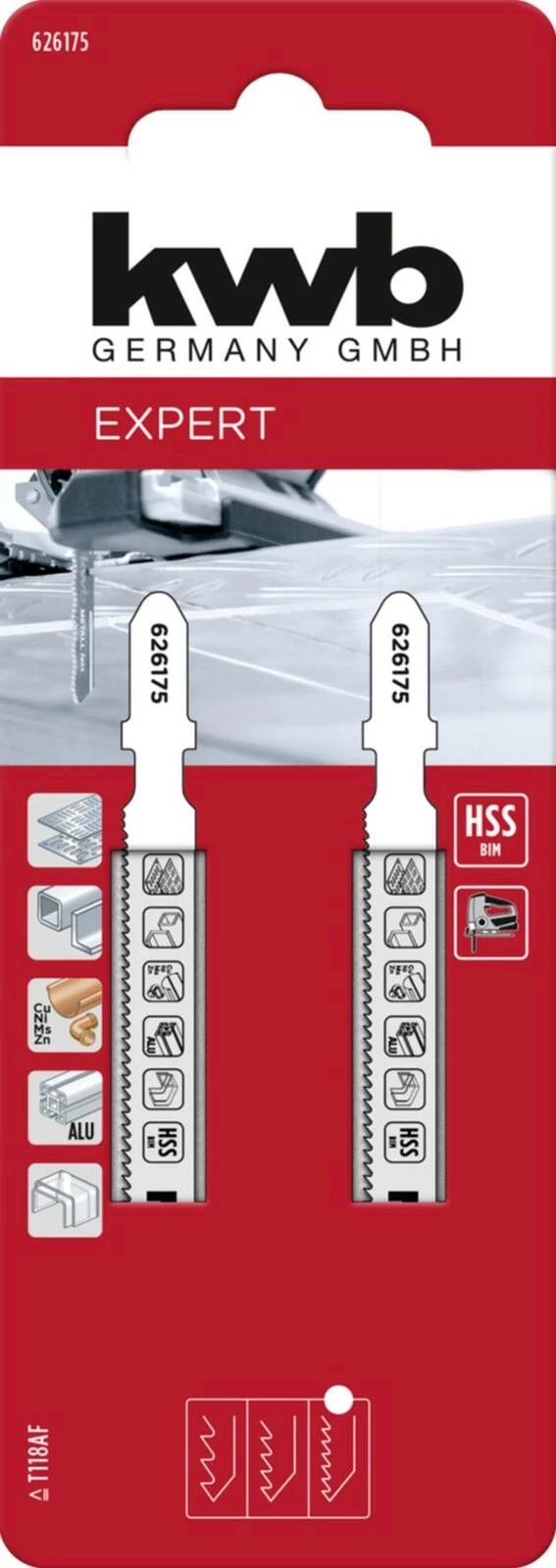 Stichsägeblatt Metall HSS mittel