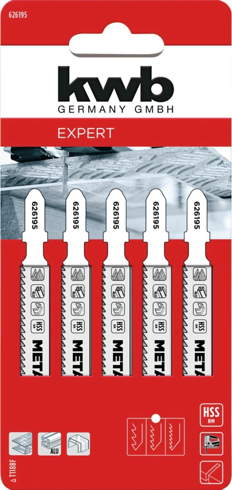 Stichsägeblatt Bi-Metall mittel