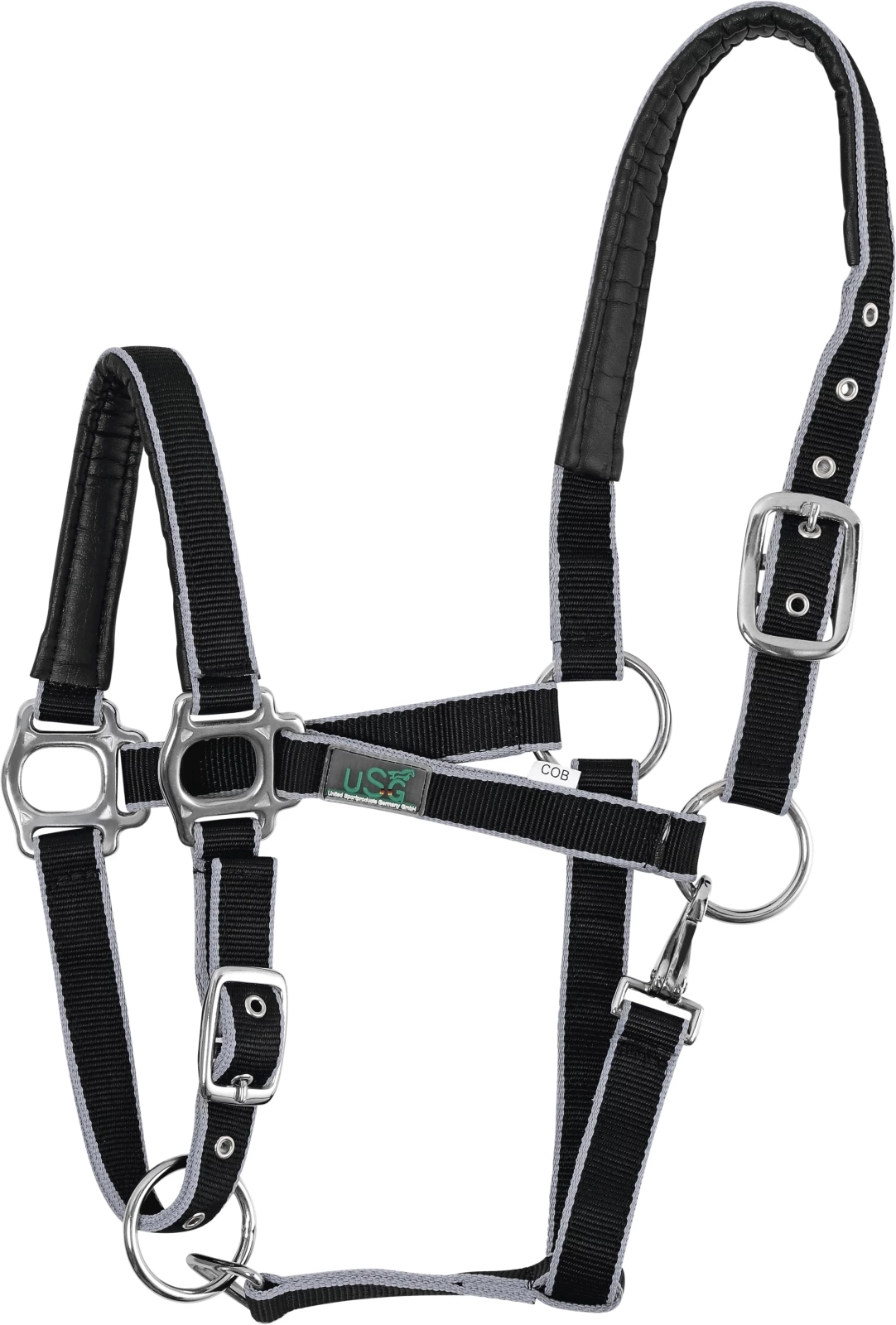 Pferdehalfter schwarz Warmblut