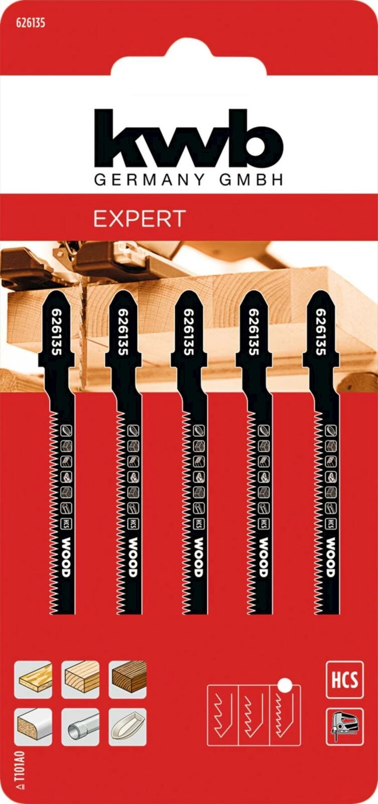 Stichsägeblatt Holz kurven II