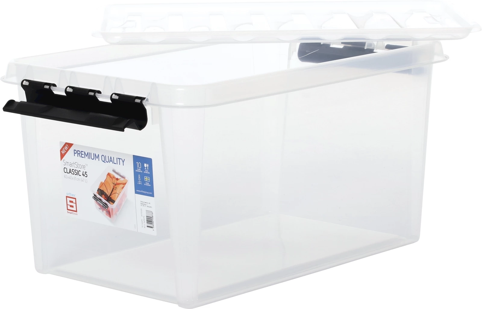 Bac de rangement 47 l Acheter Récipients en plastique LANDI
