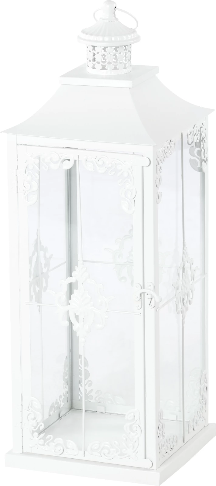 Laterne Elegant weiss gross kaufen Basteln LANDI