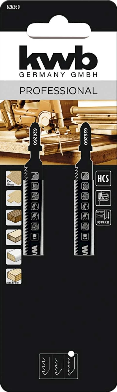 Stichsägeblätter Laminat fein II