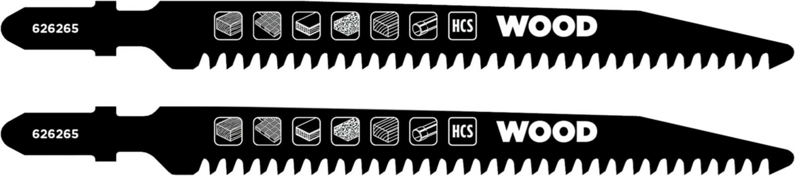 Stichsägeblätter Holz Kunststoff