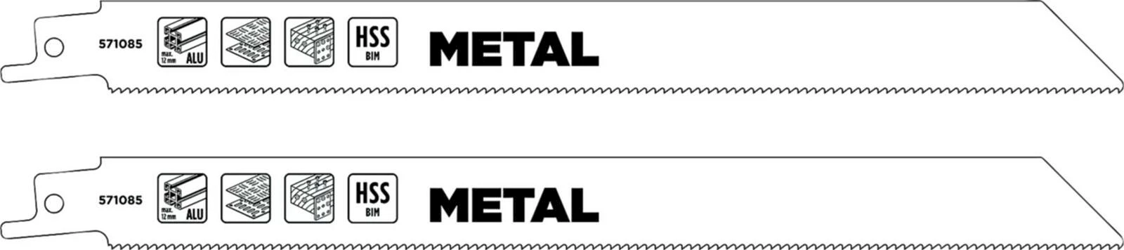 Lame scie sabre él. 229 mm
