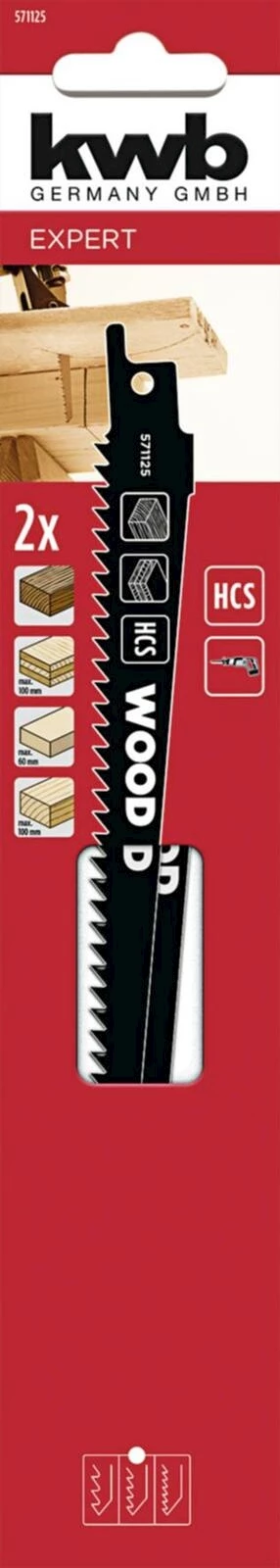 Lame scie sabre à bois courbe 152