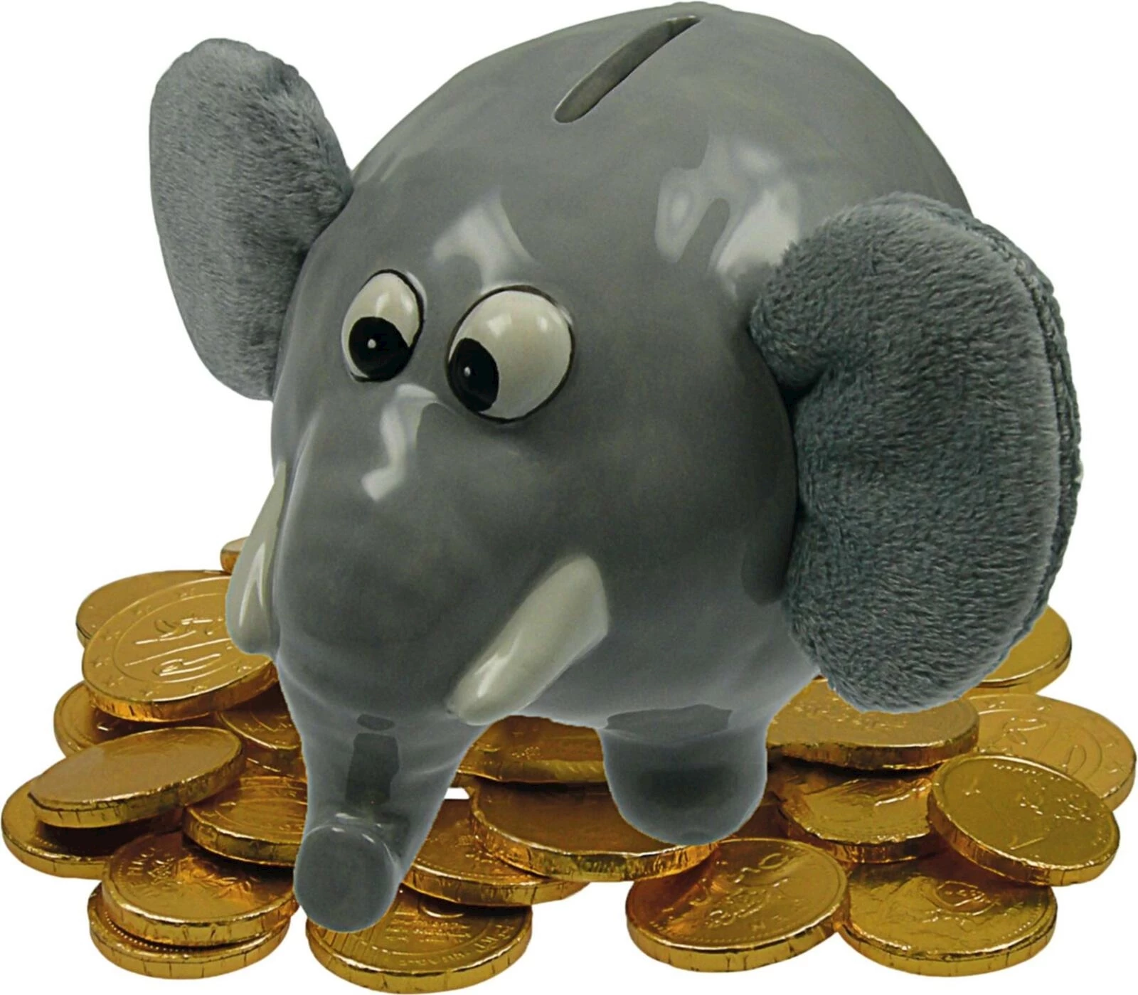 Kässeli Elefant mit Schoko-Talern