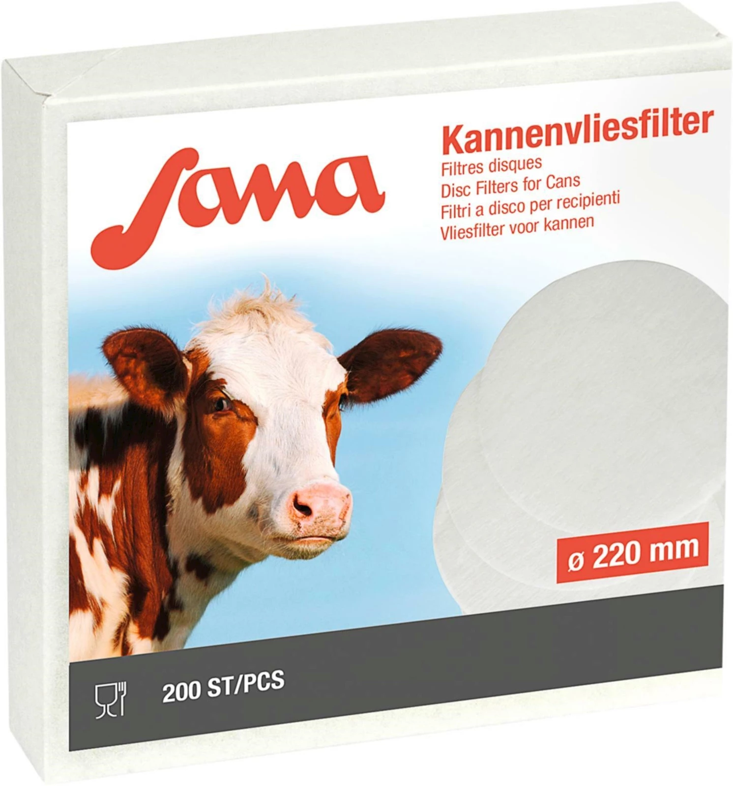 Sana Milchfilterscheibe 22 cm