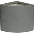 Pot d'angle Poly granite 37×27×30cm