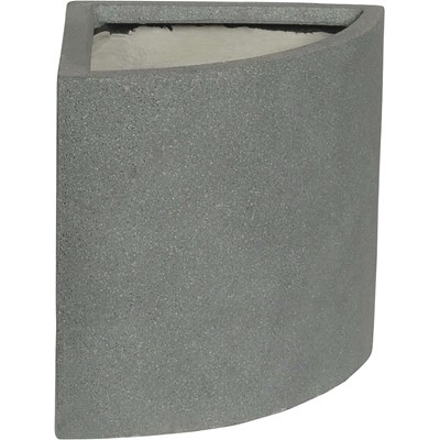 Ecktopf Poly granite 37×27×30cm