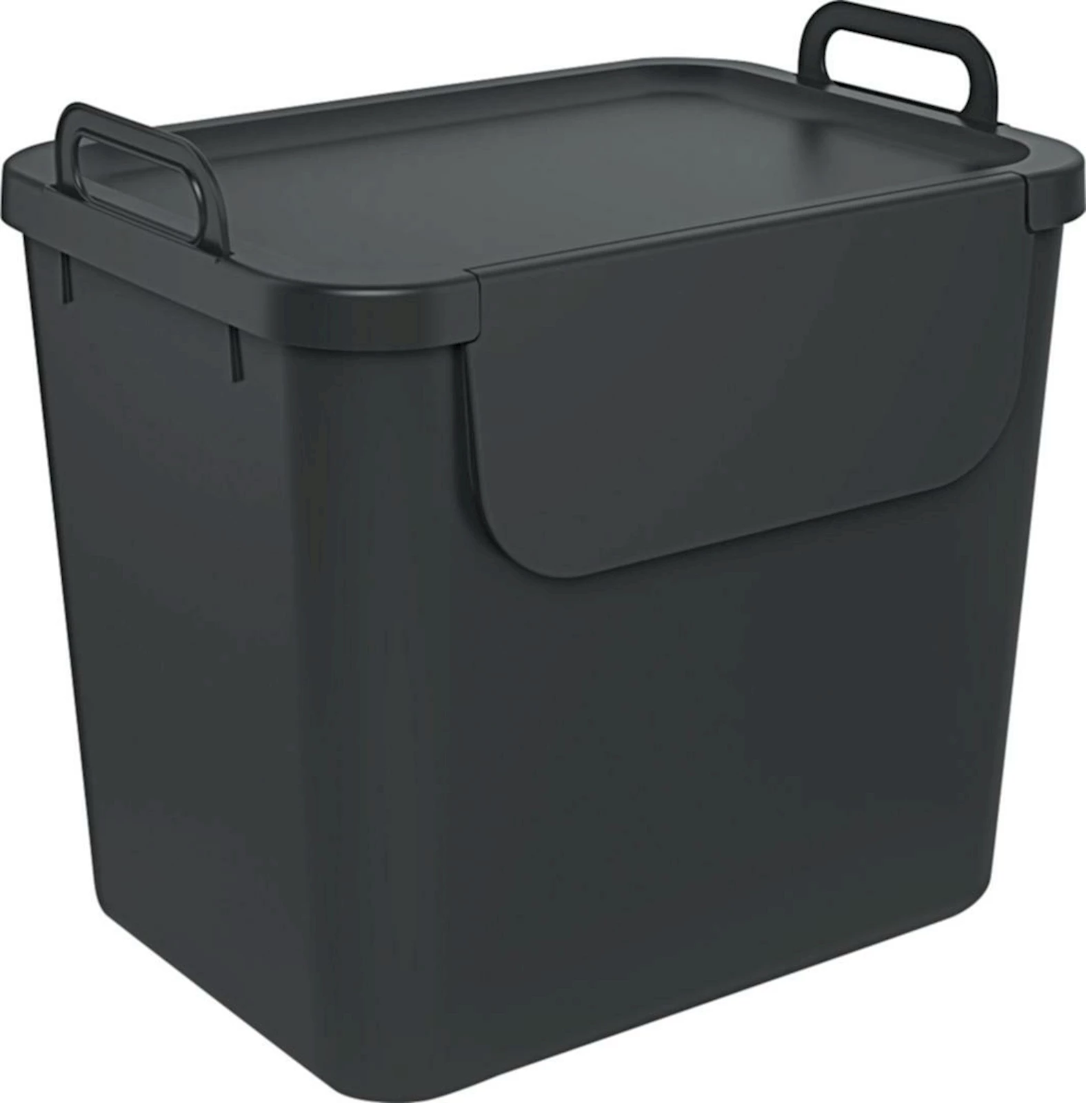 Müllsystem 30 L schwarz