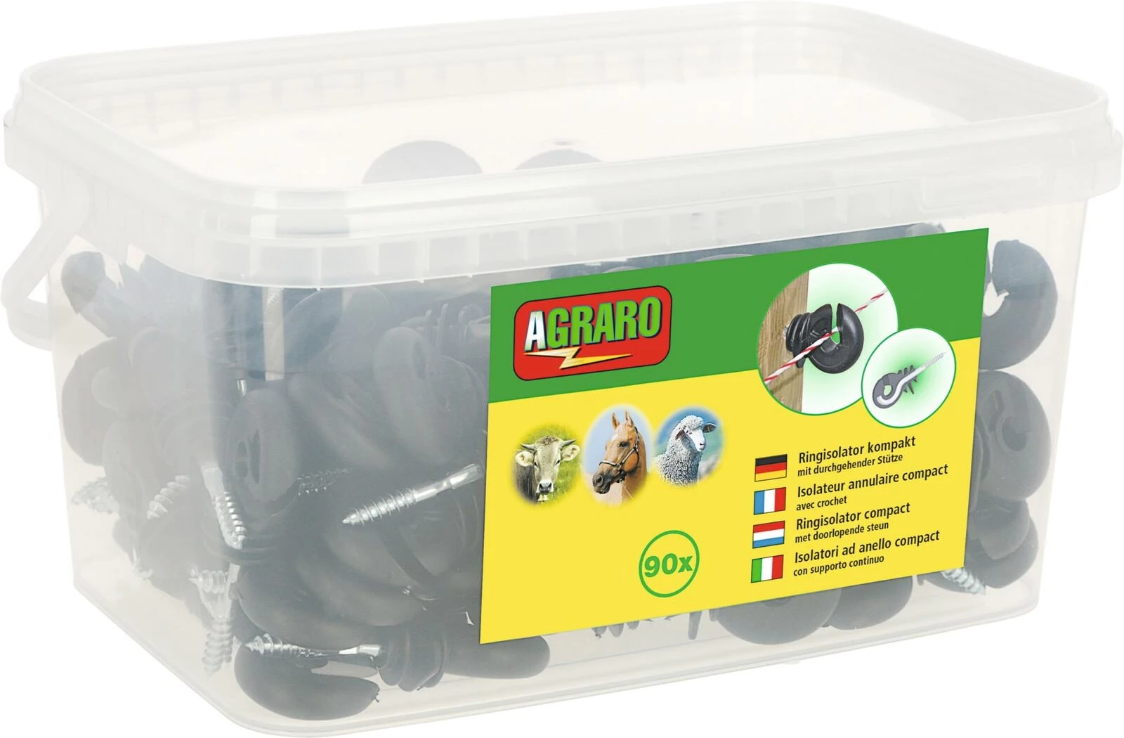 Isolator Eimer 90 Stk. Agraro