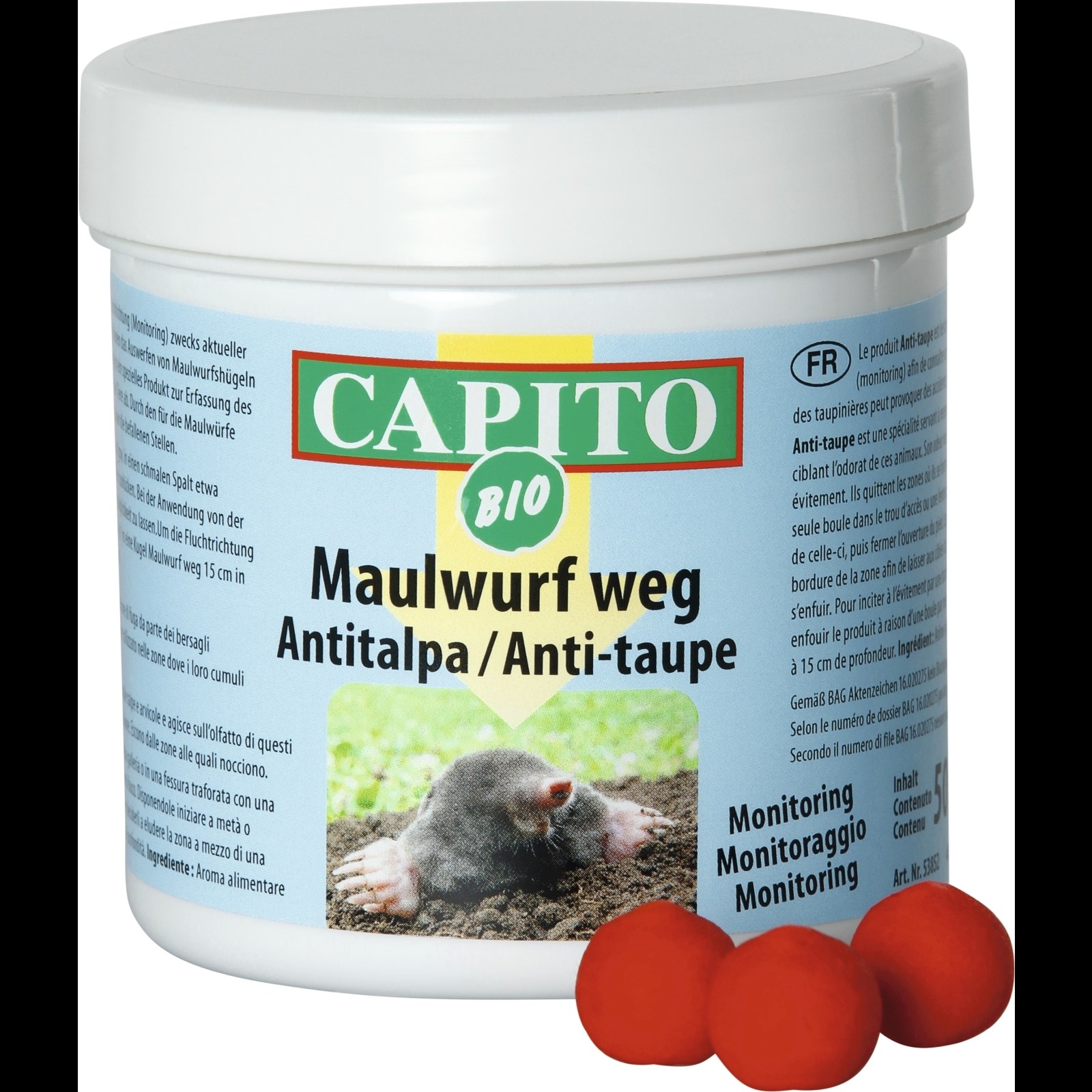 Antitalpa Capito Bio Acheter - Lutte contre les parasites agricoles - LANDI