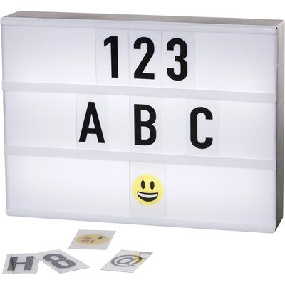 Lichtbox A4 Emojis LED