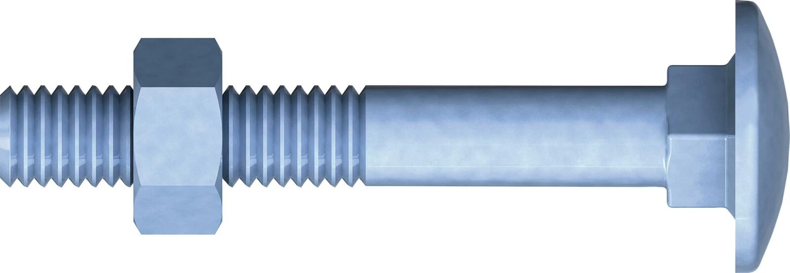 Schlossschraube verz. 6×70mm 40 Stk