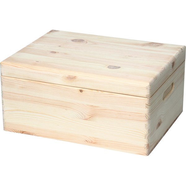 Boîte en bois 5 avec couvercle