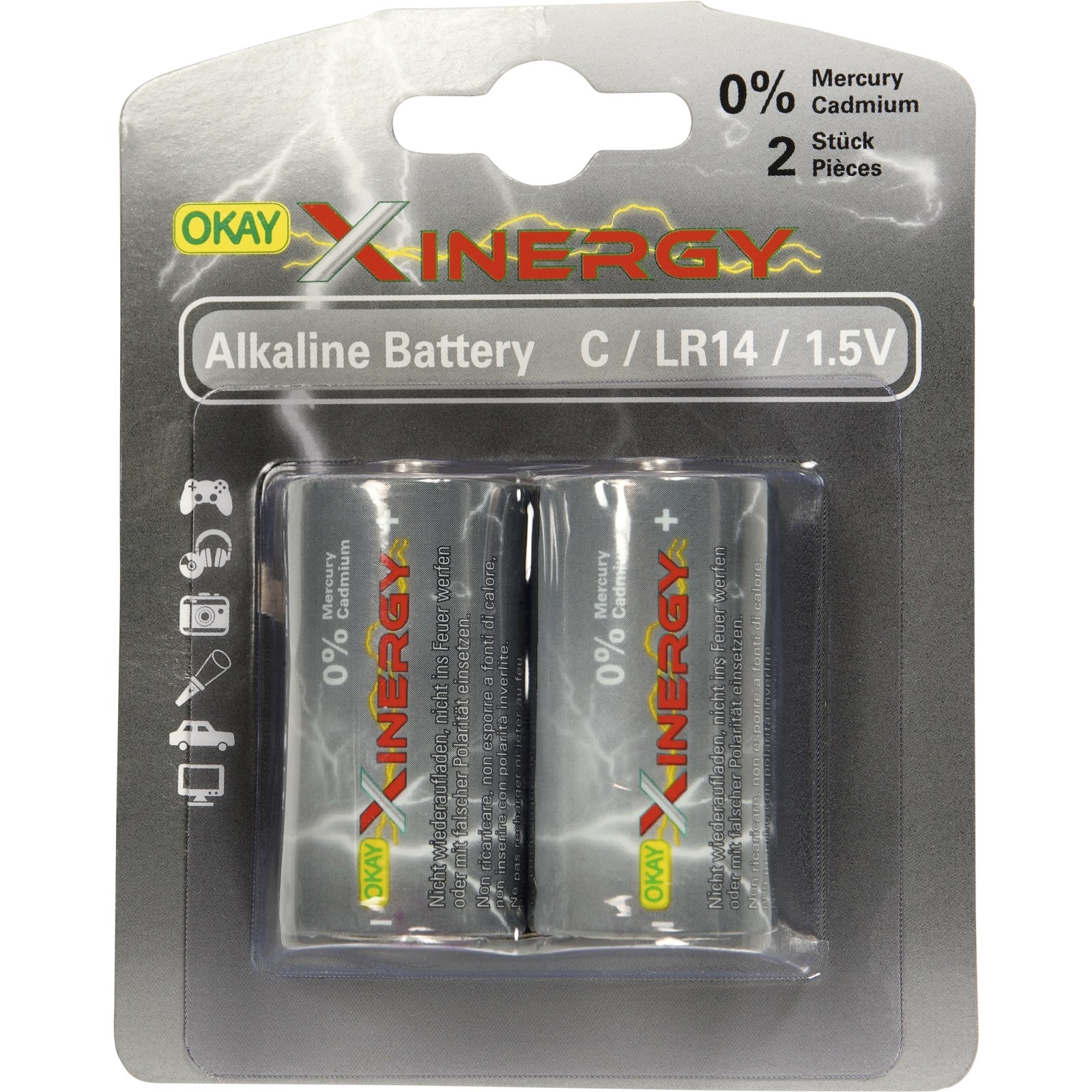 Piles Xinergy LR14 2 pcs Acheter - Batteries - LANDI