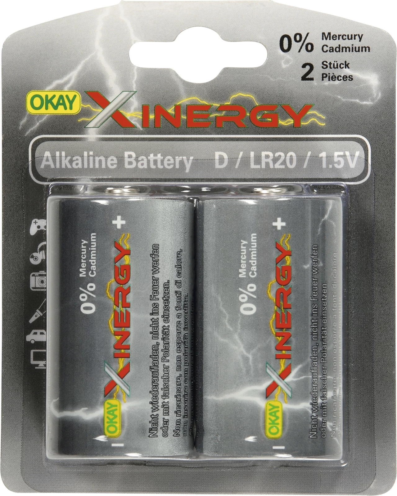 Batterie Xinergy LR20 2 Stk kaufen - Batterien - LANDI