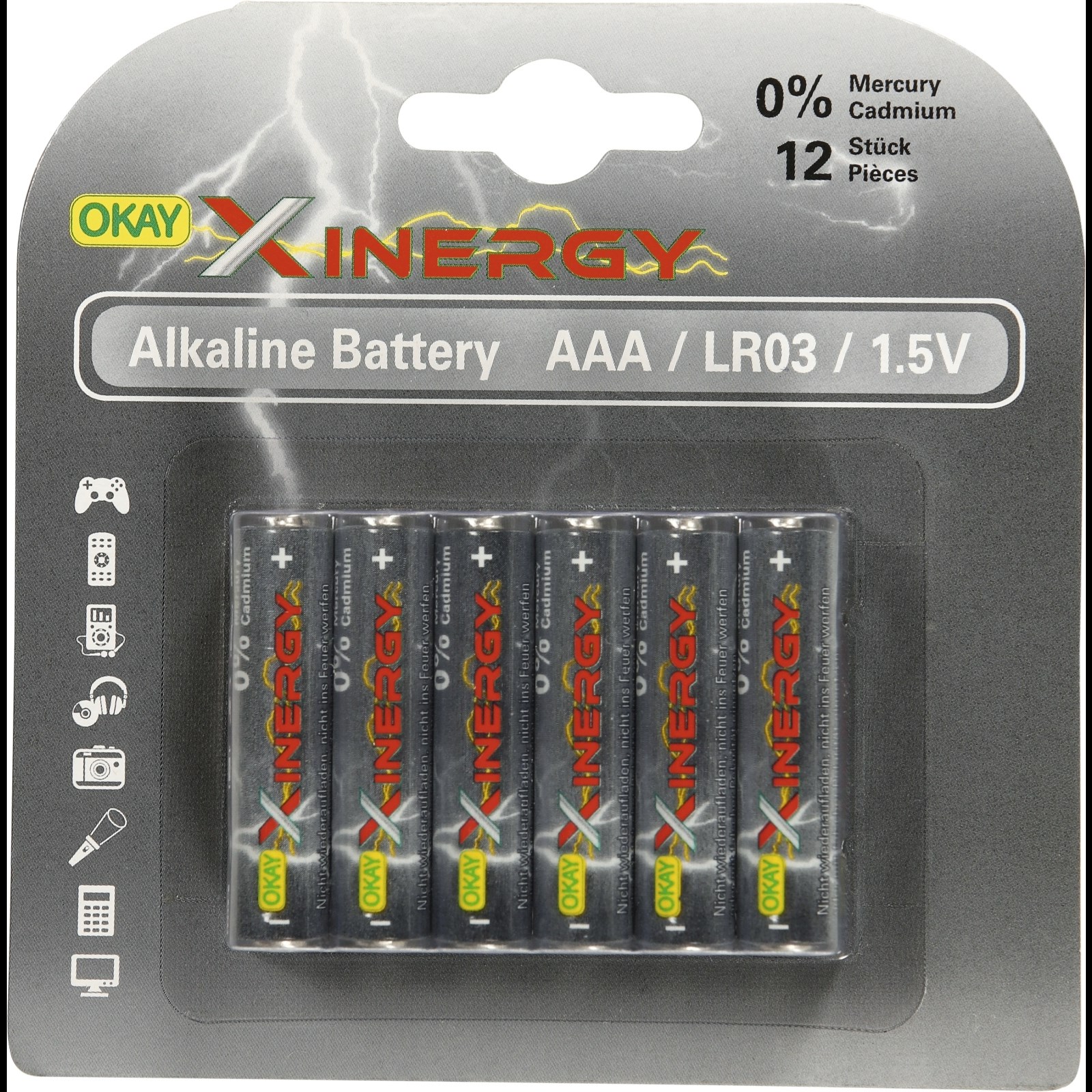 Pile LR03 AAA 12pcs Acheter - Batteries - LANDI
