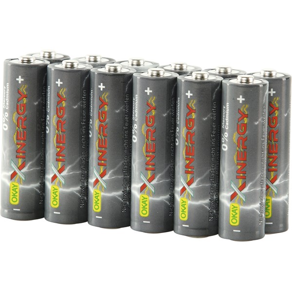 Batterie LR6 AA 12Stk