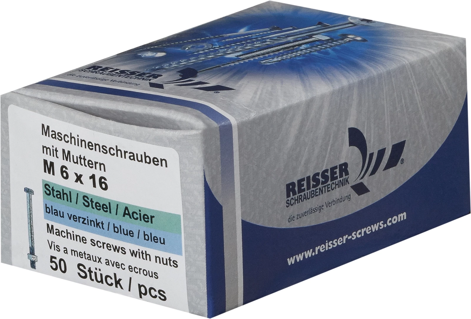 Schraube Sk verzinkt M6×16mm 50 Stk