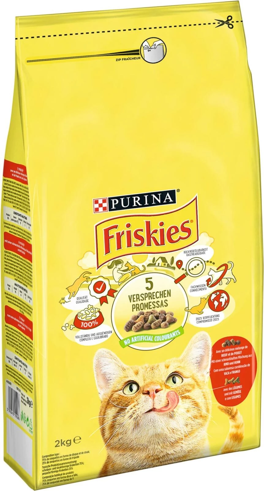 Katzenfutter Adult Friskies 2kg