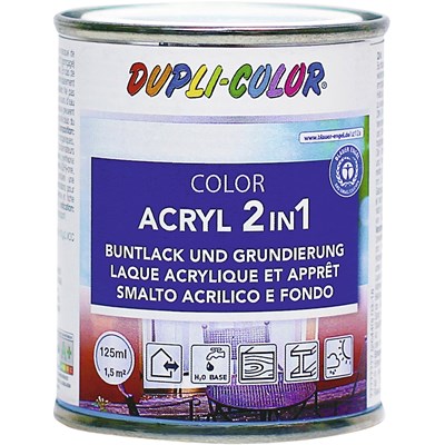 Laque acryl. sat. 9005 noir f. 125ml