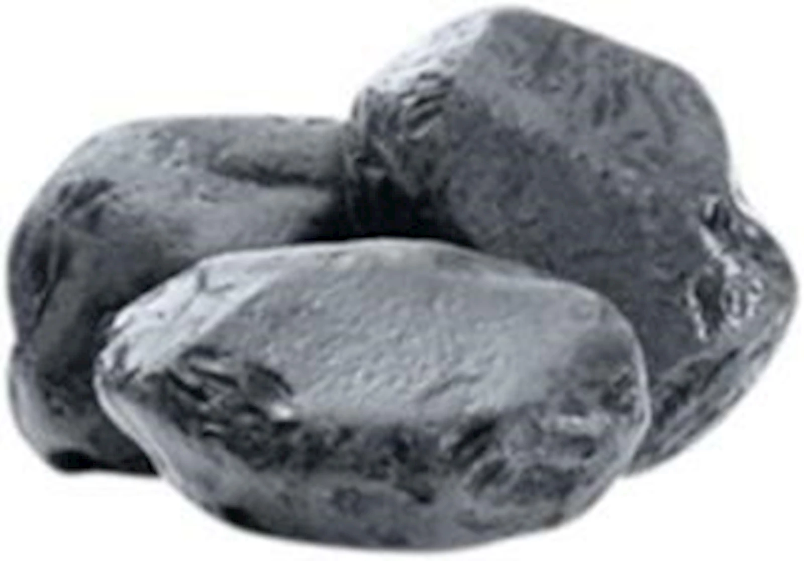 Stein Ebano schwarz 4-6cm 25Kg