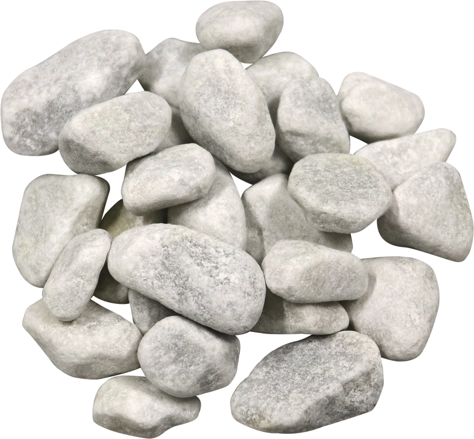 Stein Carrara weiss 7-15mm 10Kg