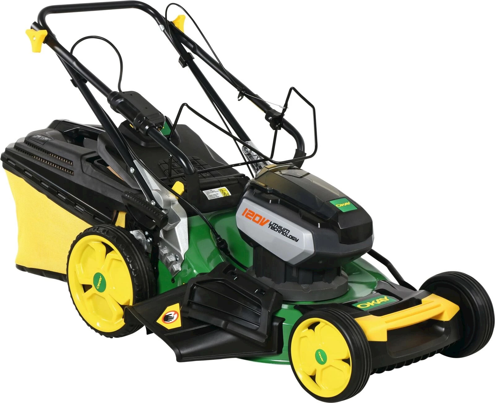 Rasenmäher Akku Okay 120 V kaufen Rasenmäher LANDI