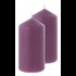 Zylinderkerze violett 6 × 12 cm