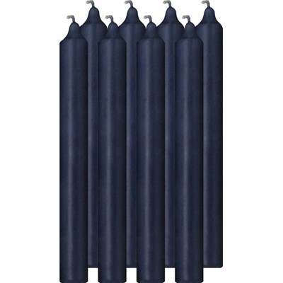 Haushaltskerze dunkelblau 2,2 × 20 cm