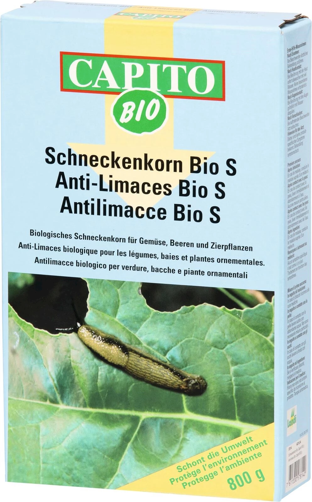 Schneckenkorn Bio S Capito 800 g