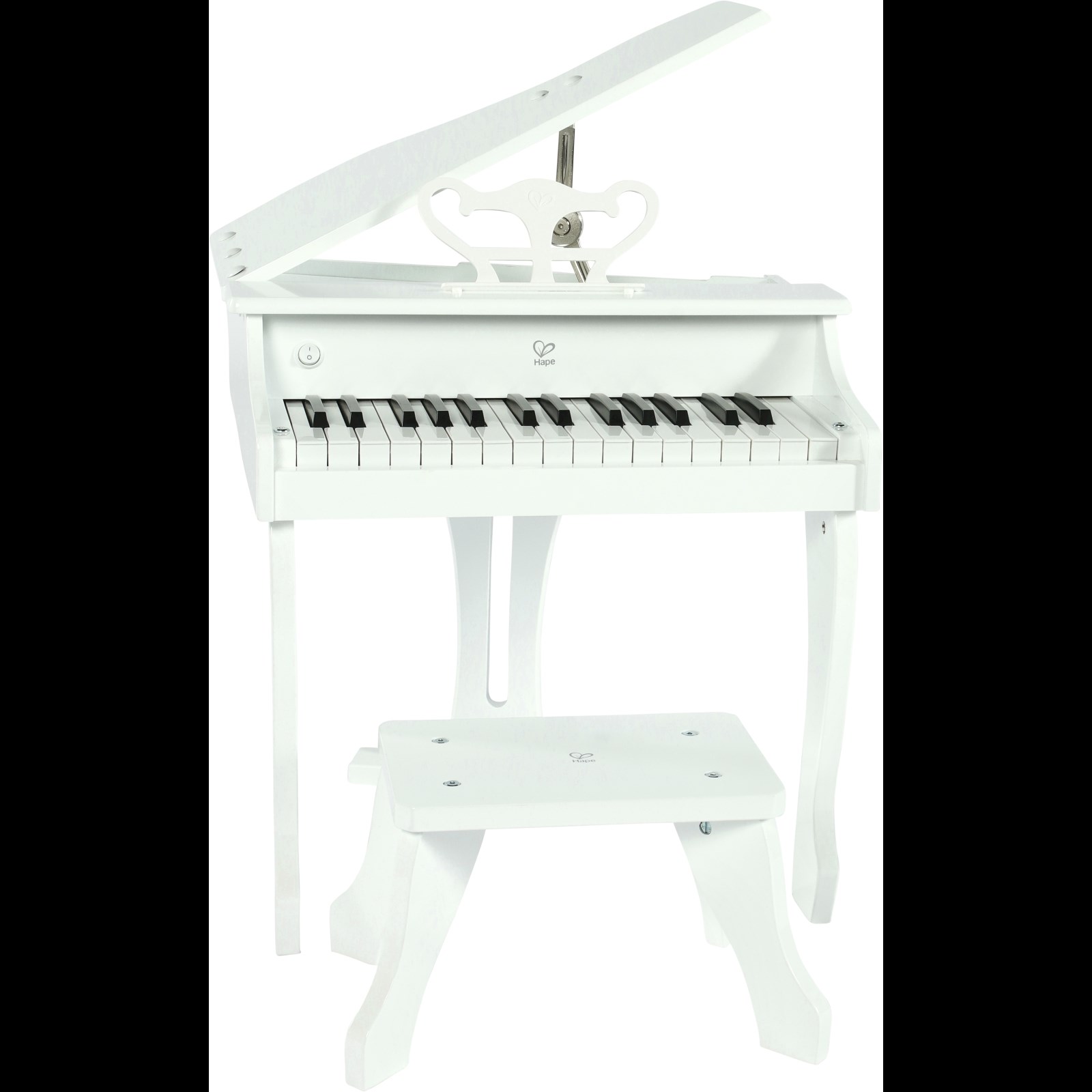 Instrument De Musique Piano Blanc à L'intérieur