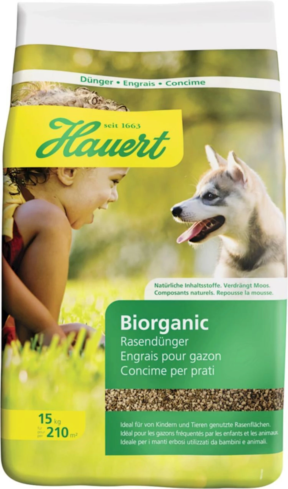 Rasendünger Biorganic HBG 15kg