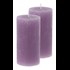 Bougie cylindrique violet 5x10cm