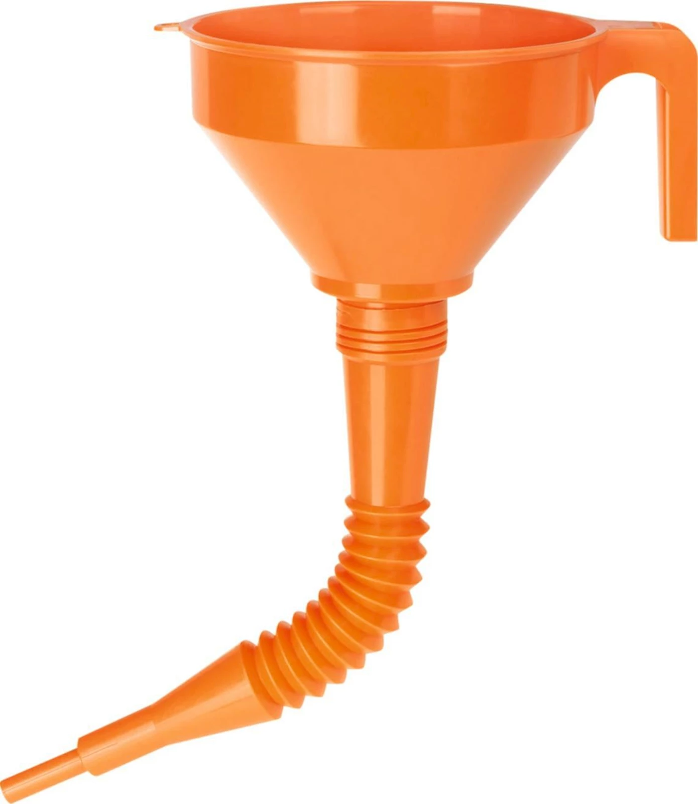 Trichter mit flexiblem Rohr