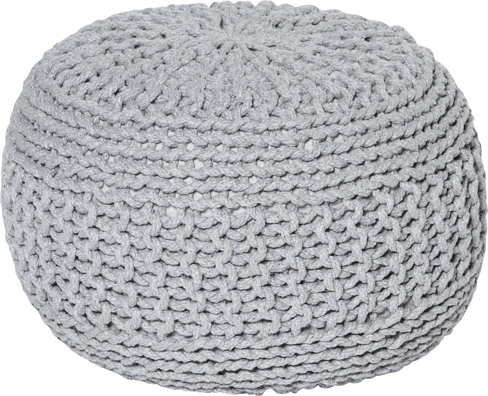 Pouf 40×40×40 cm grau