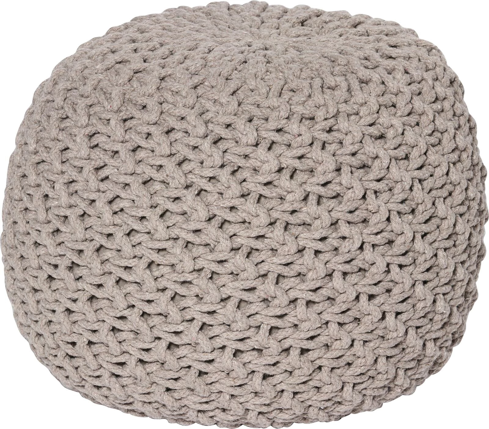 Pouf 40×40×40 cm taupe