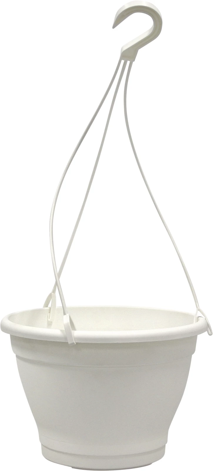 Hängeampel weiss 30 cm