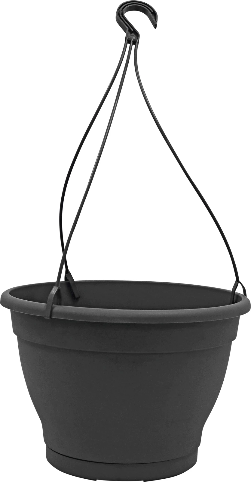 Hängeampel anthrazit 30 cm