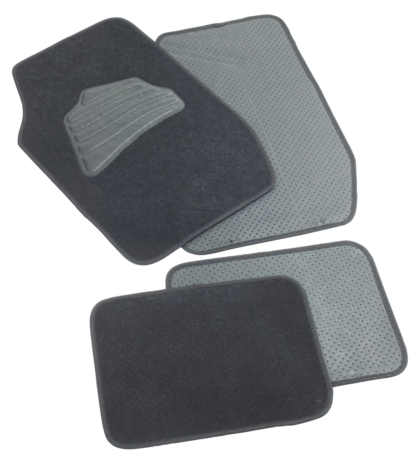 Autoteppich schwarz 4-teilig